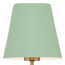 Xavier 46'' Vibrant Gold + Green Linear Chandelier