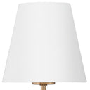 Xavier 46'' Vibrant Gold + White Linear Chandelier