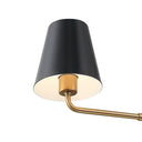 Xavier 46'' Vibrant Gold Linear Chandelier