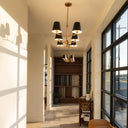 Xavier 46'' Vibrant Gold Linear Chandelier