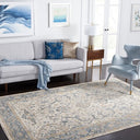 Valencia Rug - Ivory / Blue