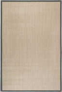 Natural Fiber Sisal Rug - Marble / Grey