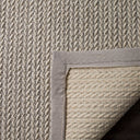 Natural Fiber Rug - Light Grey (C)