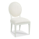 Ovale Side Chair - Alabaster