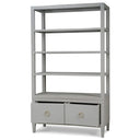 Westminster Concave Linen Wrapped Shelving Unit
