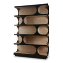Vannes Crescent Bookcase