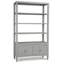 Westminster Concave Linen Wrapped Shelving Unit