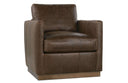 Allie Leather Swivel Chair