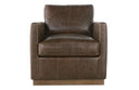 Allie Leather Swivel Chair