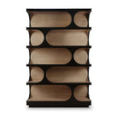 Vannes Crescent Bookcase