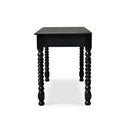 Console Desk w/ Barley Twist Leg in Batavia Black