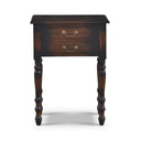 Tucker 2 Drawer Side Table