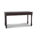 Console Desk w/ Barley Twist Leg in Cocoa