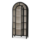 Vannes Display Cabinet w/ Glass Shelves