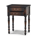 Tucker 2 Drawer Side Table