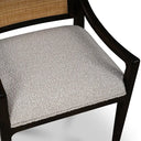 Milano Dining w/ Upholstered Seat & Rattan Back