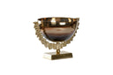 Cosmic Black Glass Bowl
