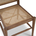 Serenity Dining Chair w/ Rattan Seat & Back