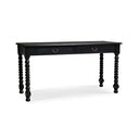 Console Desk w/ Barley Twist Leg in Batavia Black