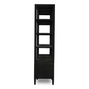 Westminster Large Linen Wrapped Concave Shelving Unit