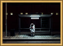 Astronaut Waiting for a Bus
