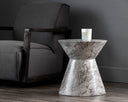 Astley End Table - Grey