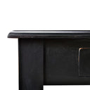 Console Desk w/ Barley Twist Leg in Batavia Black