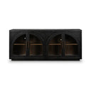 Vannes 4 Door Sideboard w/ Glass Shelves