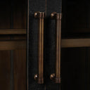 Vannes 4 Door Sideboard w/ Glass Shelves
